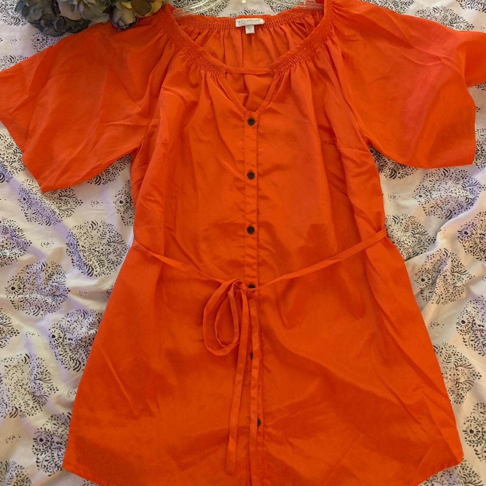A Pea in the Pod maternity blouse!
